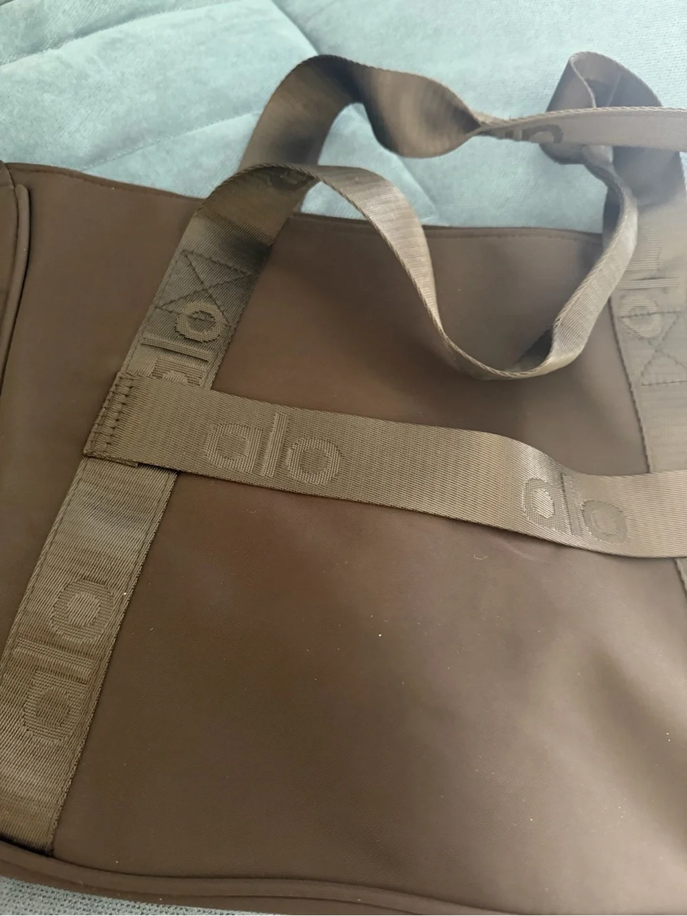 BLACK Logo Tote Bag nwt